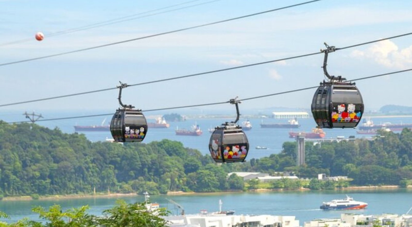 Enchanting Singapore Gardens by the Bay, Universal Studios Tour, and Cable Car Sky Pass